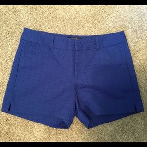 Banana Republic Patterned Blue Shorts
